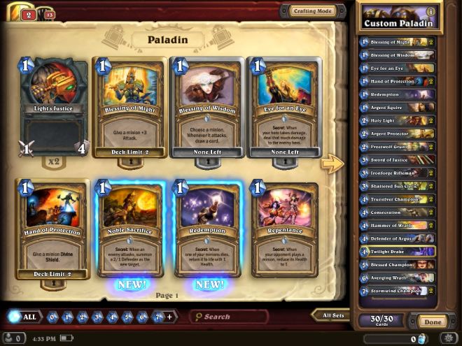 Hearthstone-collection-management